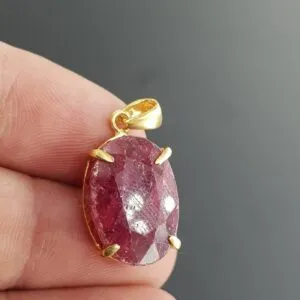 Alternative view of Yakut Kolye Ucu (Gümüş)