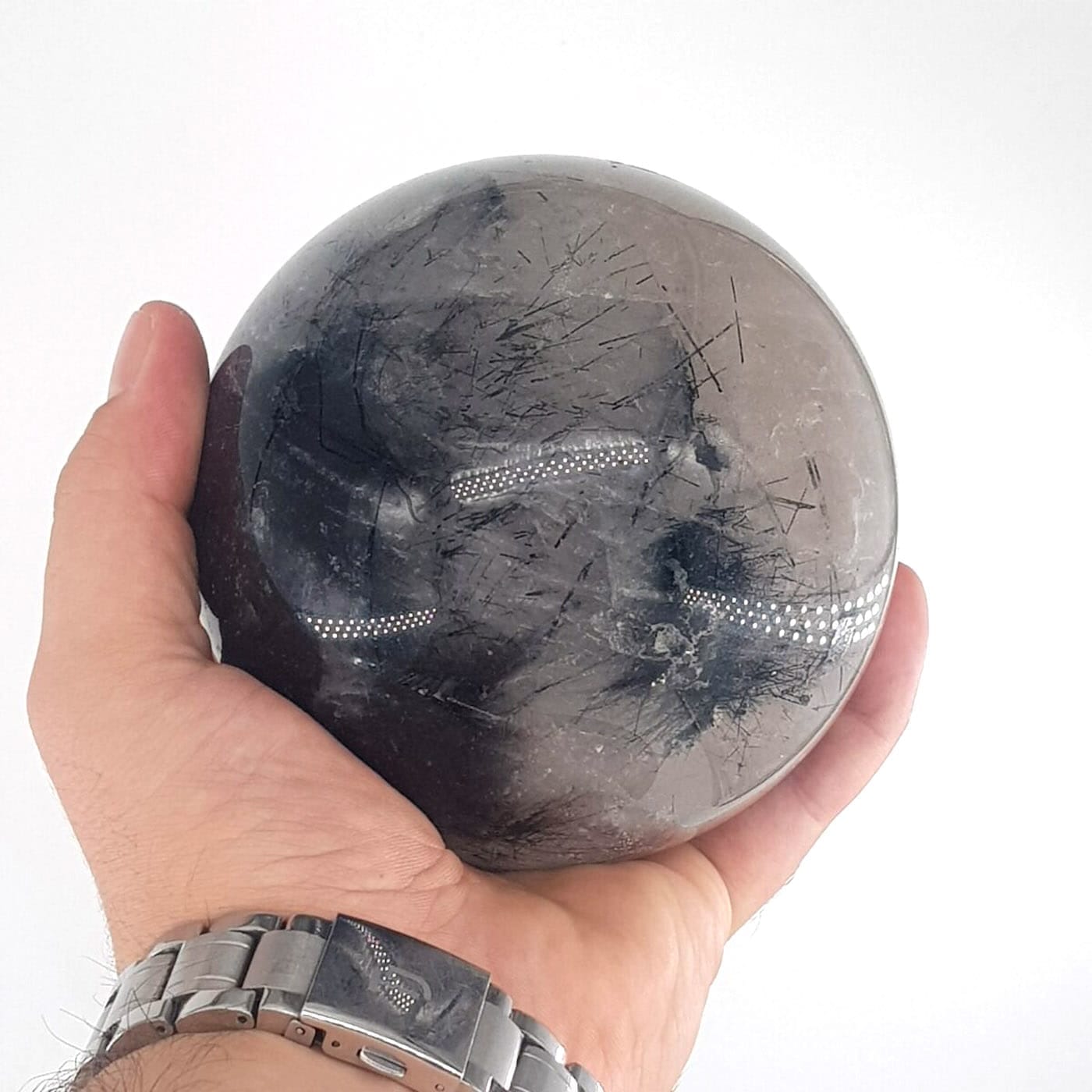 Rutil Kuvars Küre - Görsel 2