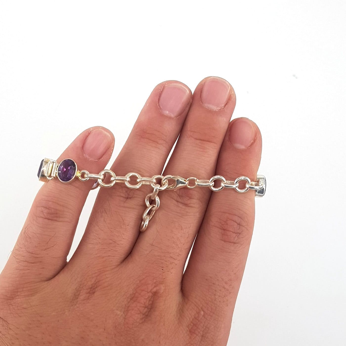 Ametist Künye (Gümüş) - Görsel 3