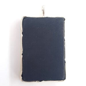 Şungit Kolye Ucu (Gümüş)