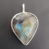 Labradorit Kolye Ucu (Gümüş)