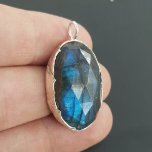 Alternative view of Labradorit Kolye Ucu (Gümüş)