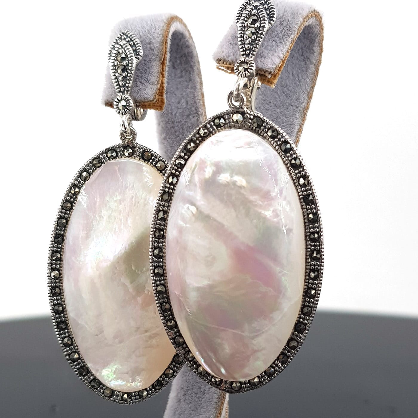 Sedef Küpe (Gümüş) - Görsel 2