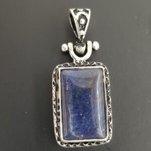 Lapis Lazuli Kolye Ucu (Gümüş)