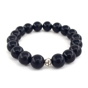 Siyah Turmalin Bileklik 10mm