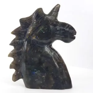 Alternative view of Labradorit Unicorn Obje