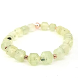 Prehnite Bileklik Faset 8mm