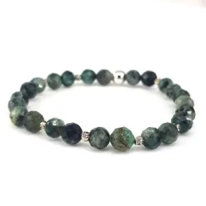 Zümrüt Bileklik Faset 6mm