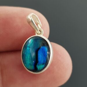 Abalon Sedef Kolye Ucu (Gümüş) - 2