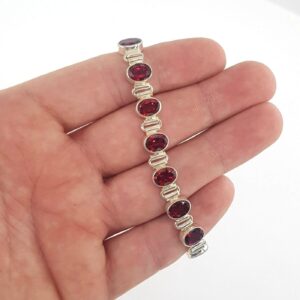 Garnet (Lal) Künye (Gümüş) - 2