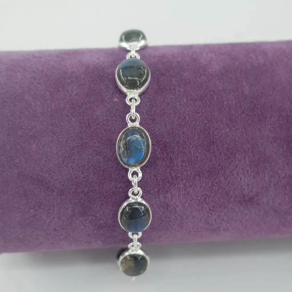 Garnet (Lal) Künye (Gümüş)