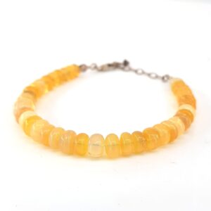 Ateş Opal Bileklik (Gümüş)