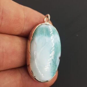 Larimar Kolye Ucu (Gümüş) - 2