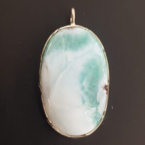 Larimar Kolye Ucu (Gümüş)