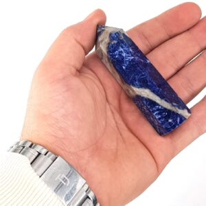 Sodalit Obelisk - Sodalit Taşı Enerjisi ve Doğal Formu