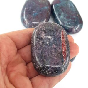 Yakutlu Kiyanit Spa Taşı - kiyanit ve rubykiyanit ve Yakut Taşı Enerjisi ve Doğal Formu