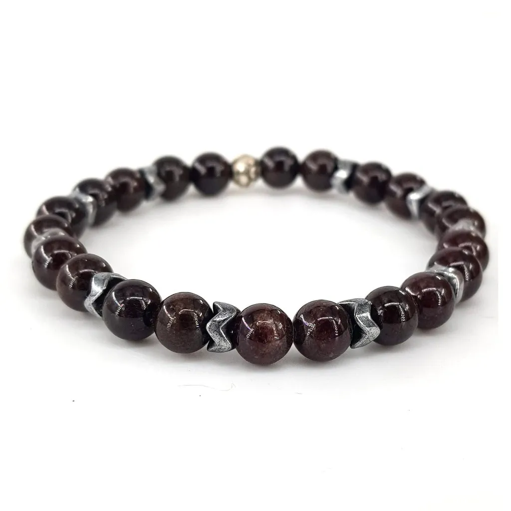 Garnet (Lal) Bileklik 6mm