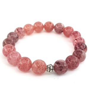 Çilek Kuvars Bileklik 10mm