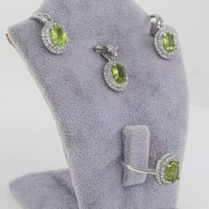 Zeberced Set (Gümüş) - 2