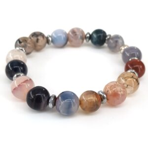 Mix Akik Bileklik 10mm