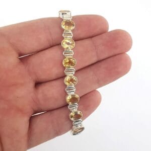 Sitrin Künye (Gümüş) - Sitrin Taşı Enerjisi ve Doğal Formu