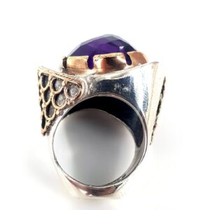 Ametist Yüzük (Gümüş) - 2