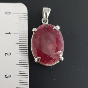 Yakut Kolye Ucu (Gümüş) - 2