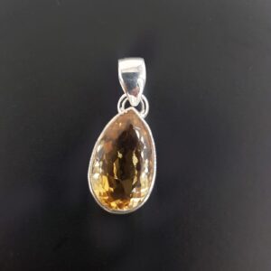 Sitrin Kolye Ucu (Gümüş)