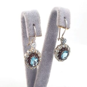 Topaz Küpe (Gümüş) - 2