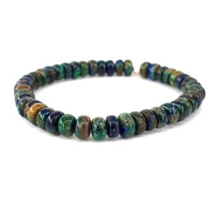 Azurit Bileklik Rondela 7mm