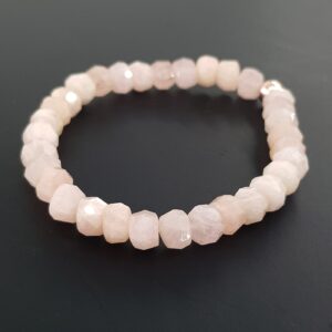 Morganit Bileklik Rondela