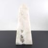 Karbeyaz Akik ve Kristal Kuvars Obelisk