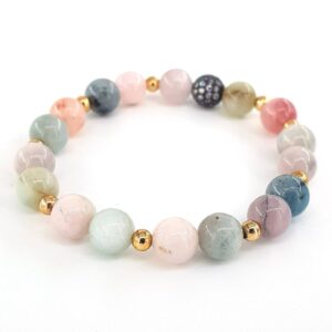 Morganit Bileklik 8mm