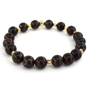 Bronzit Bileklik 8mm