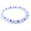 Mavi Kalsedon Bileklik 6mm