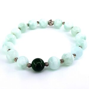Hemimorfit ve  Diopsit Bileklik 8mm