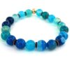 Mavi Akik Bileklik 8mm