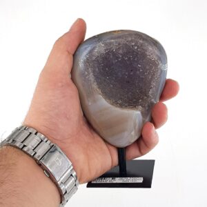 Alternative view of Kalsedon Akik (Standlı)