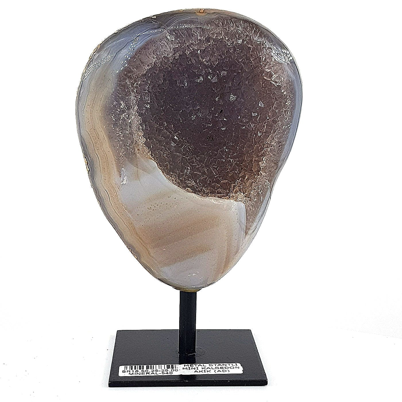 Kalsedon Akik (Standlı)