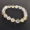 Topaz Bileklik Gold 8mm