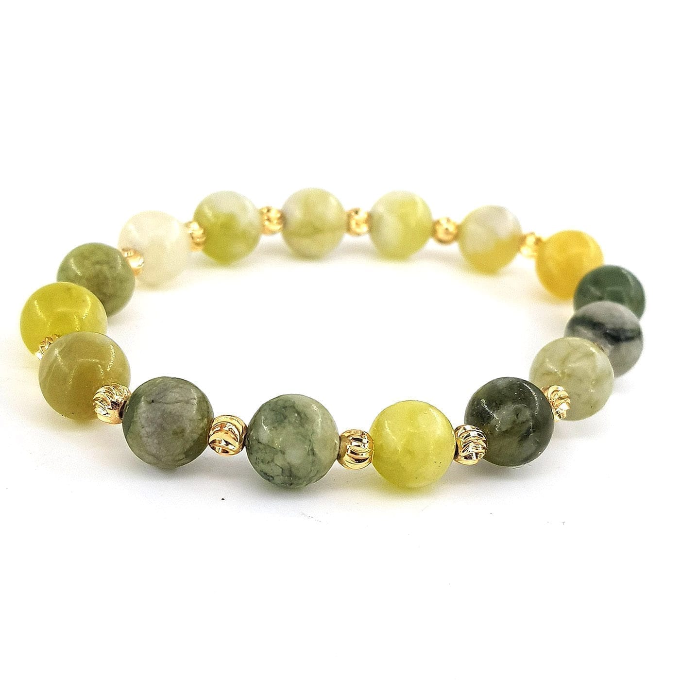 Zeberced Bileklik Gold 8mm