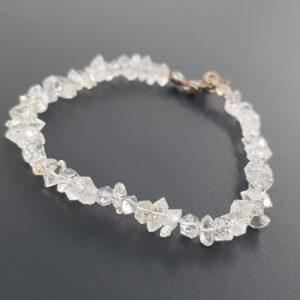 Herkimer Kuvars Çift Uçlu Doğal (Gümüş)