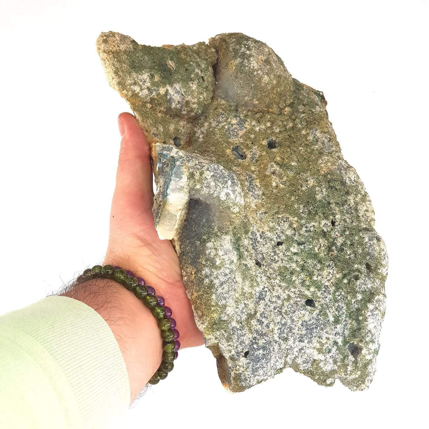 Mavi Kalsedon Ham Taş - Görsel 3