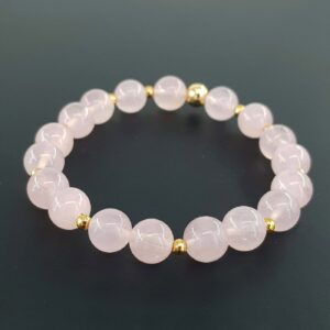 Pembe Kuvars Bileklik 8mm