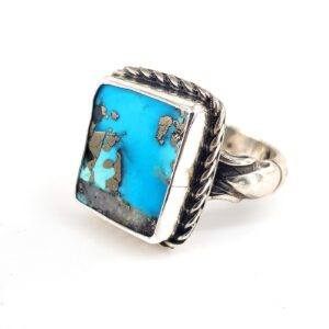 Firuze (Turkuaz) Yüzük (Gümüş)