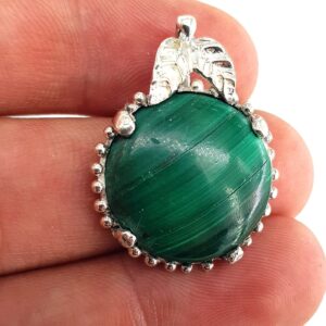 Alternative view of Malahit Kolye Ucu (Gümüş)