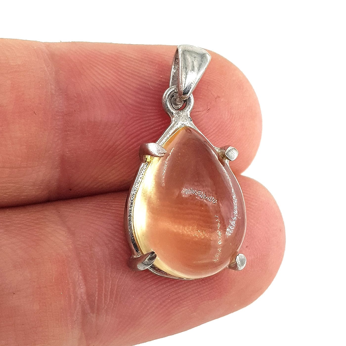 Sitrin Kolye Ucu (Gümüş) - Görsel 2