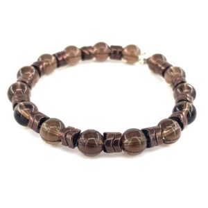 Dumanlı Kuvars Bileklik 8mm