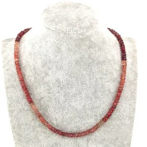 Turmalin Kolye Faset 4mm