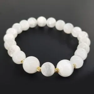 Selenit Bileklik 8mm